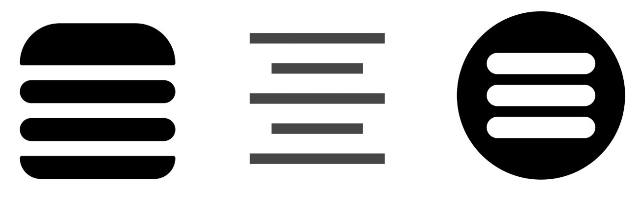 Responsive Hamburger Icons
